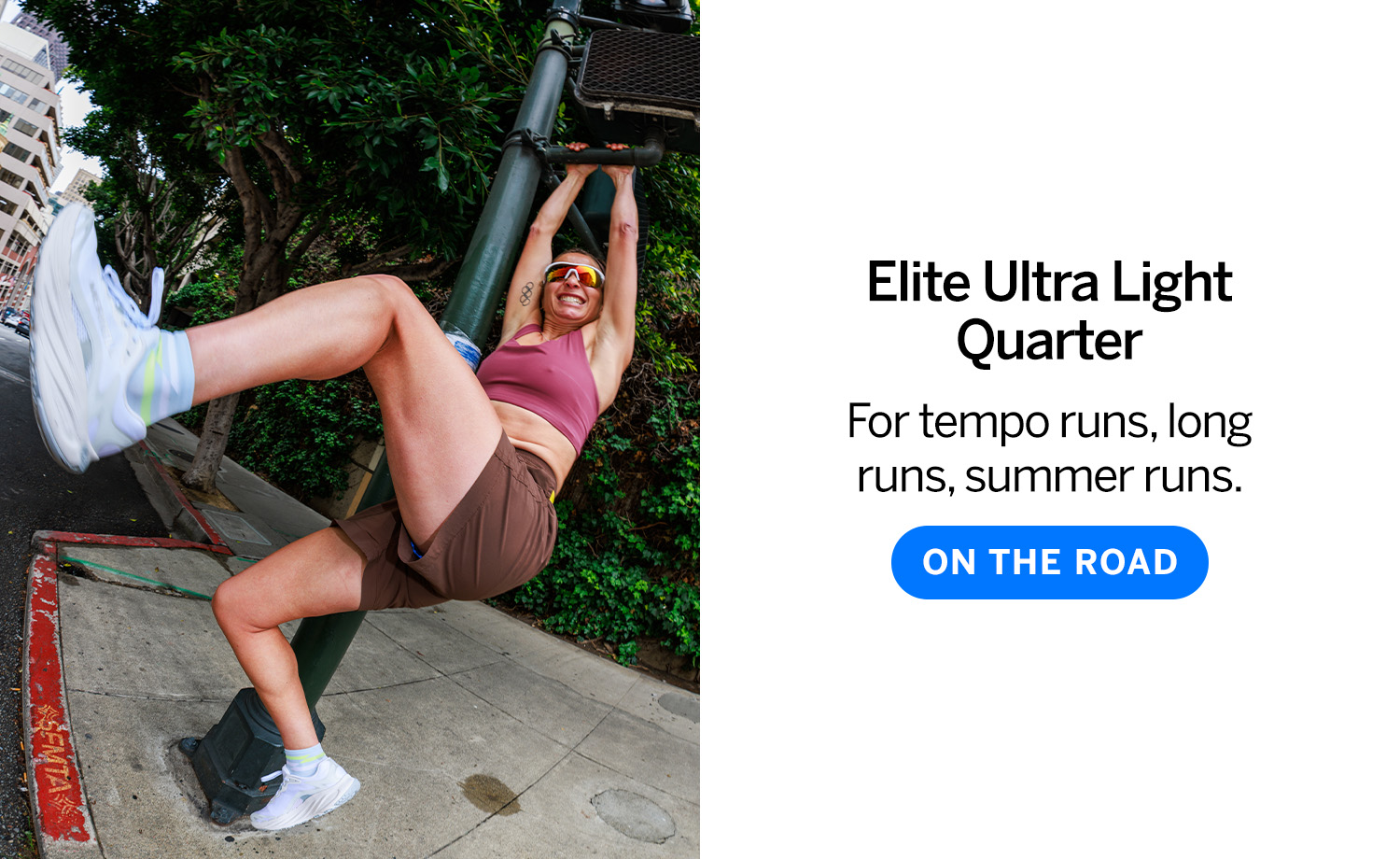 Elite ultra light quarter period on the road. 