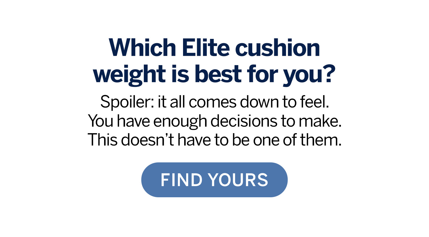 Feetures Elite cushion level comparison