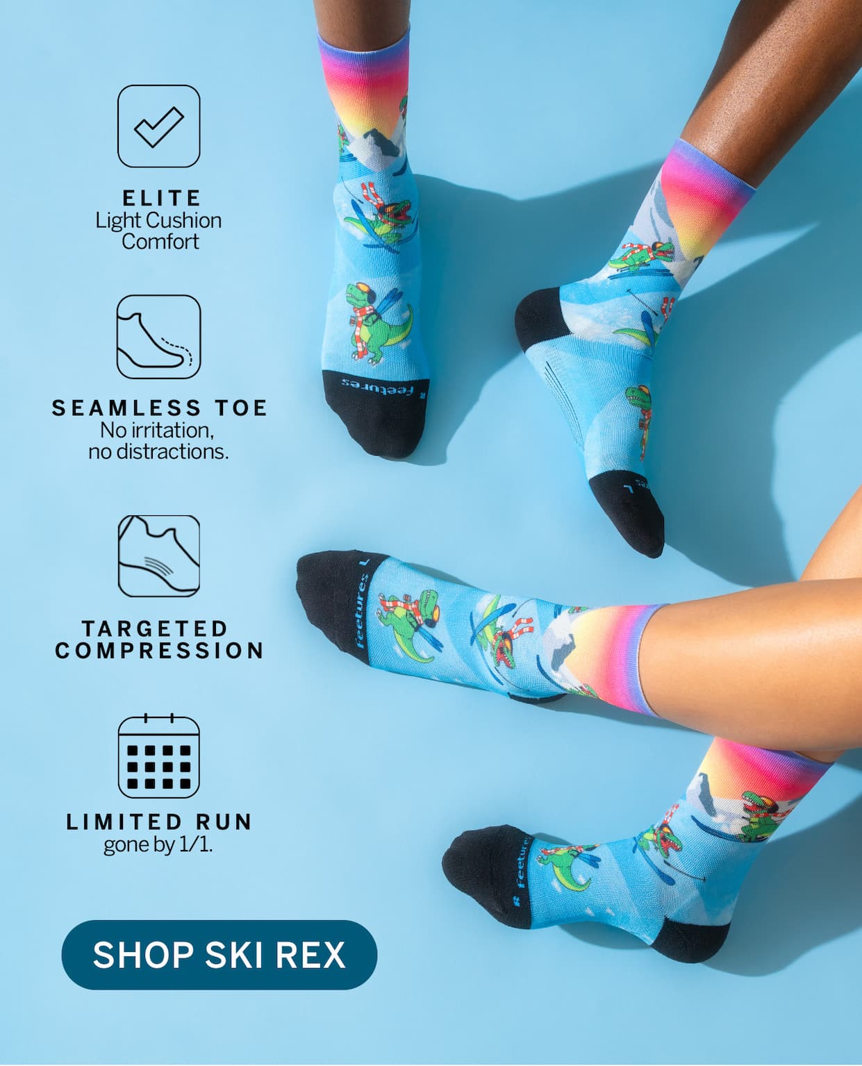 Elite Light Cushion Mini. Crew Features