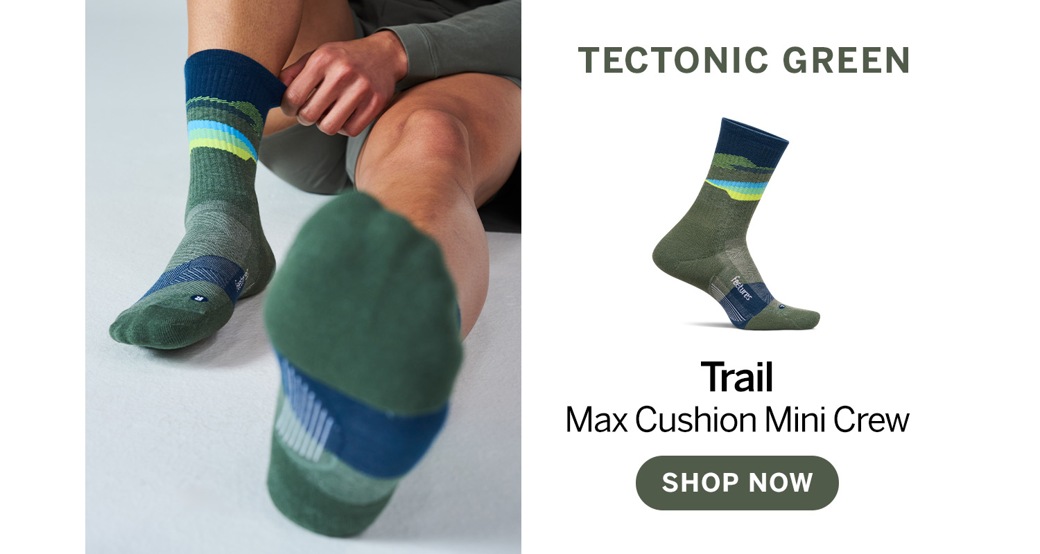 Tectonic Green Trail Max Cushion Mini Crew