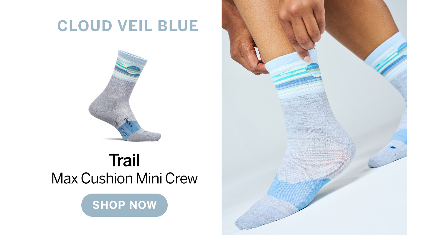 Cloud Veil Blue Trail Max Cushion Mini Crew