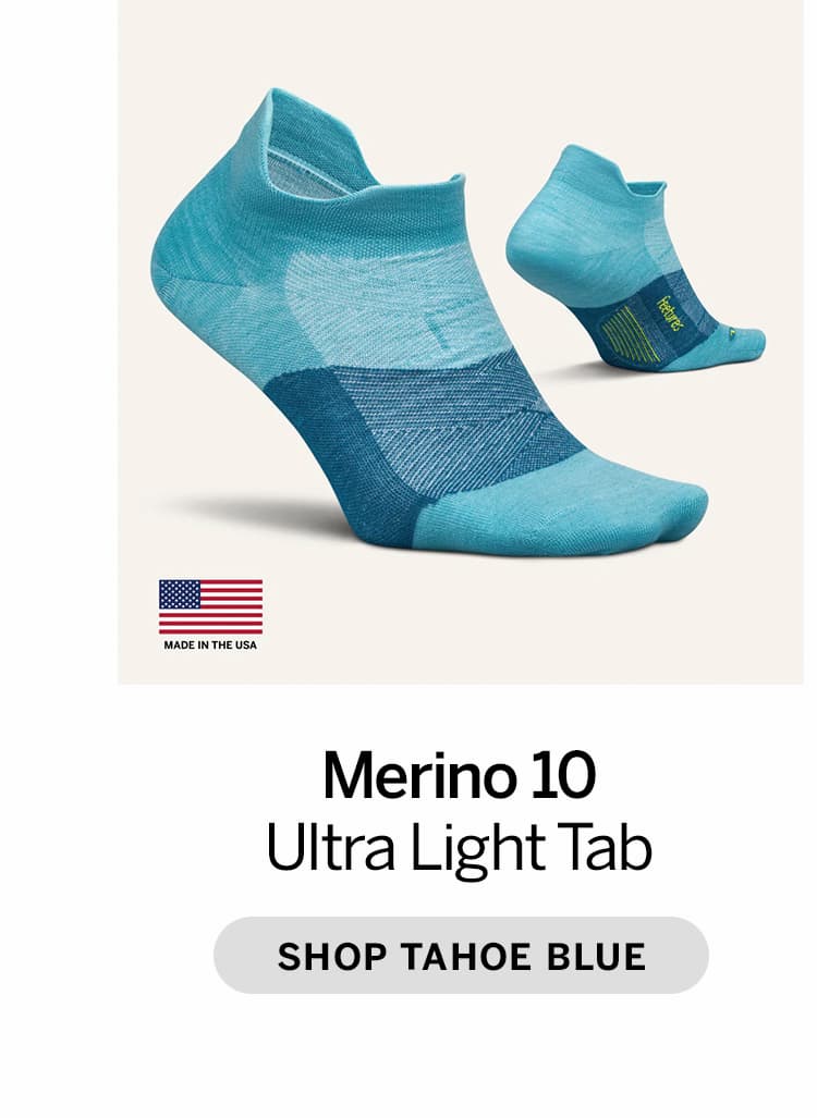 Merino 10 Ultra Light Tab - Shop Tahoe Blue