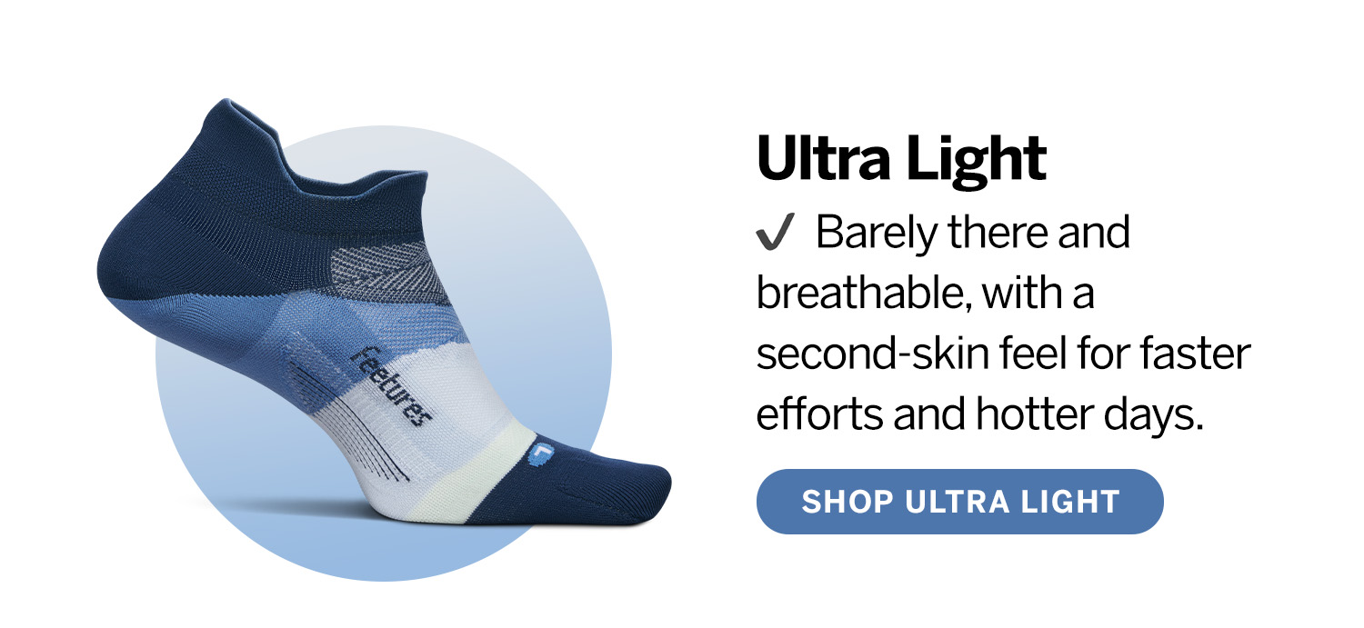 Feetures Elite Ultra Light cushion sock