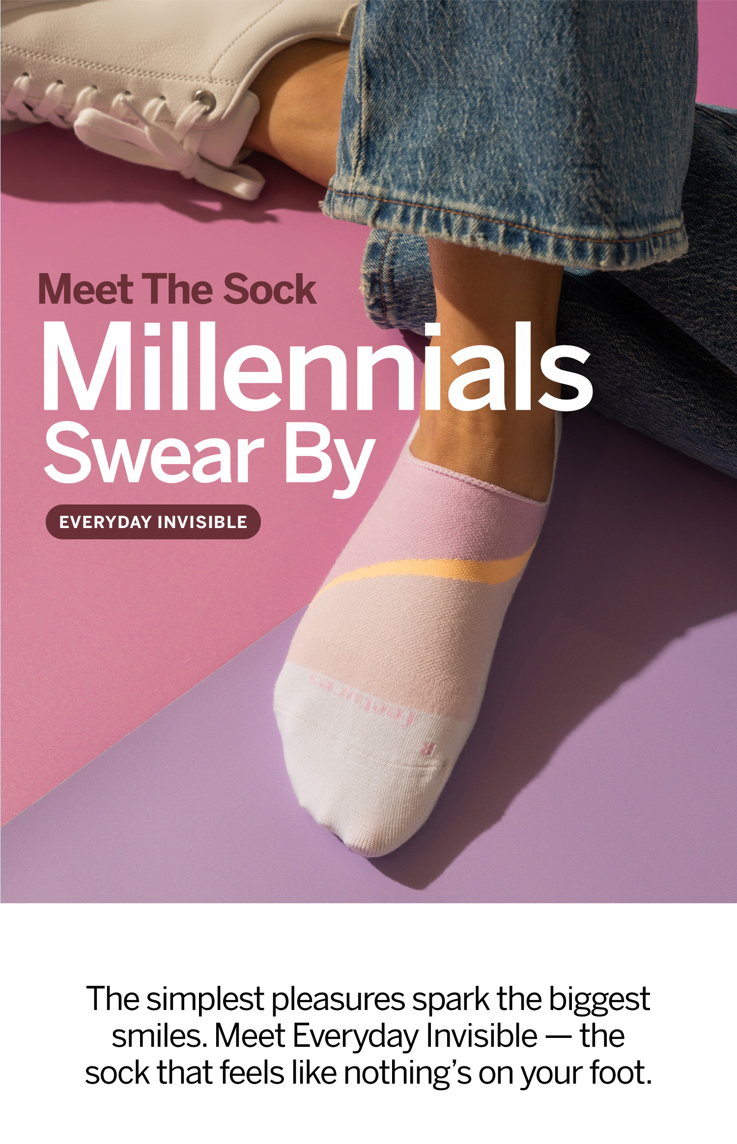 Meet the Sock Millennials Swear By - Shop Everyday Invisible