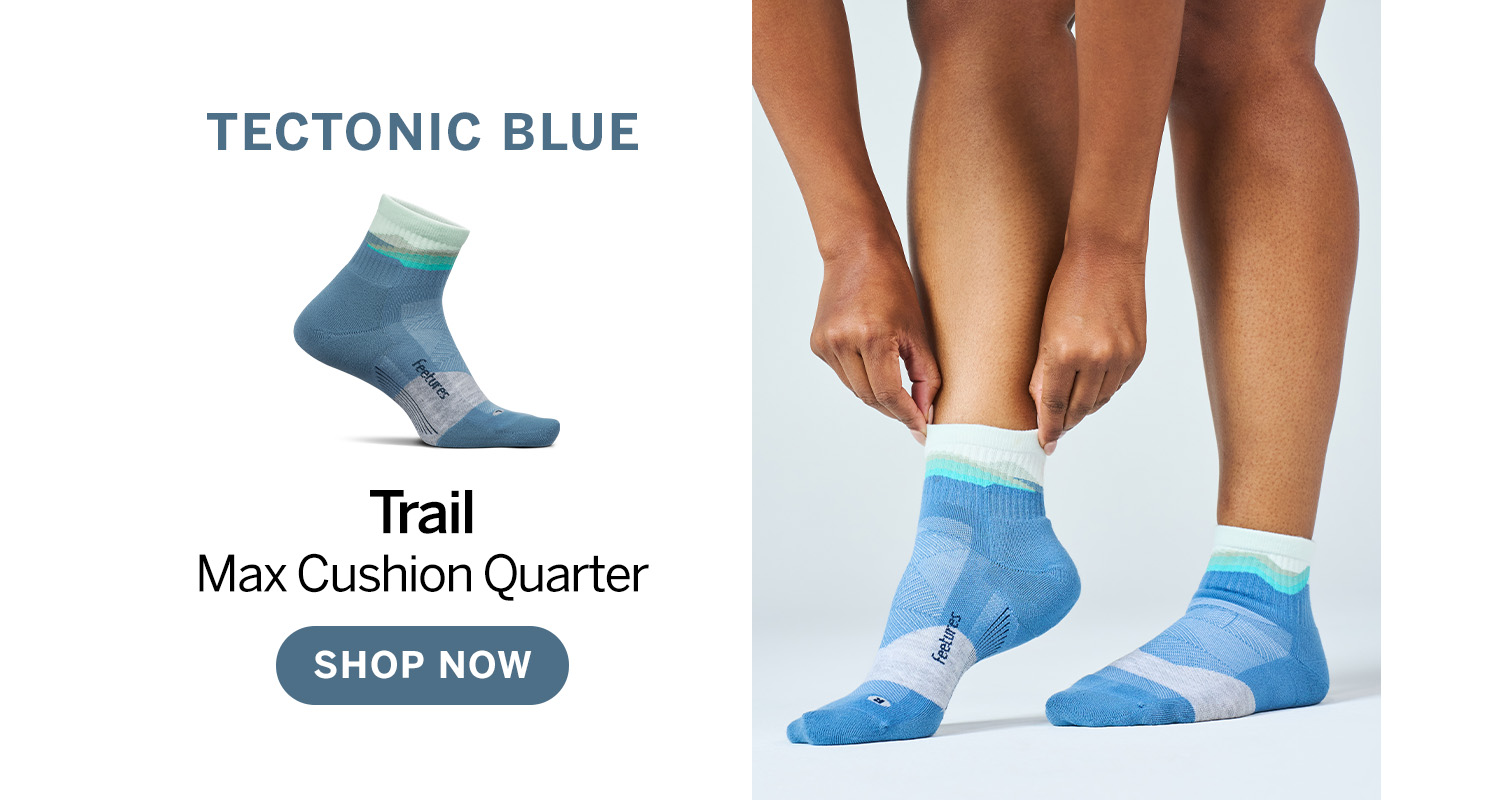Tectonic Blue Trail Max Cushion Quarter