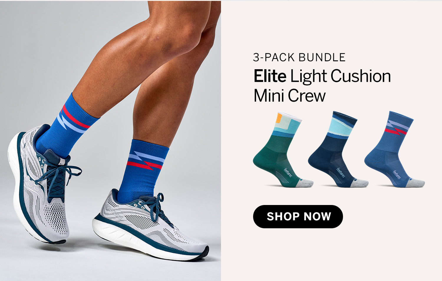 Shop 3-Pack Elite Light Cushion Mini Crew