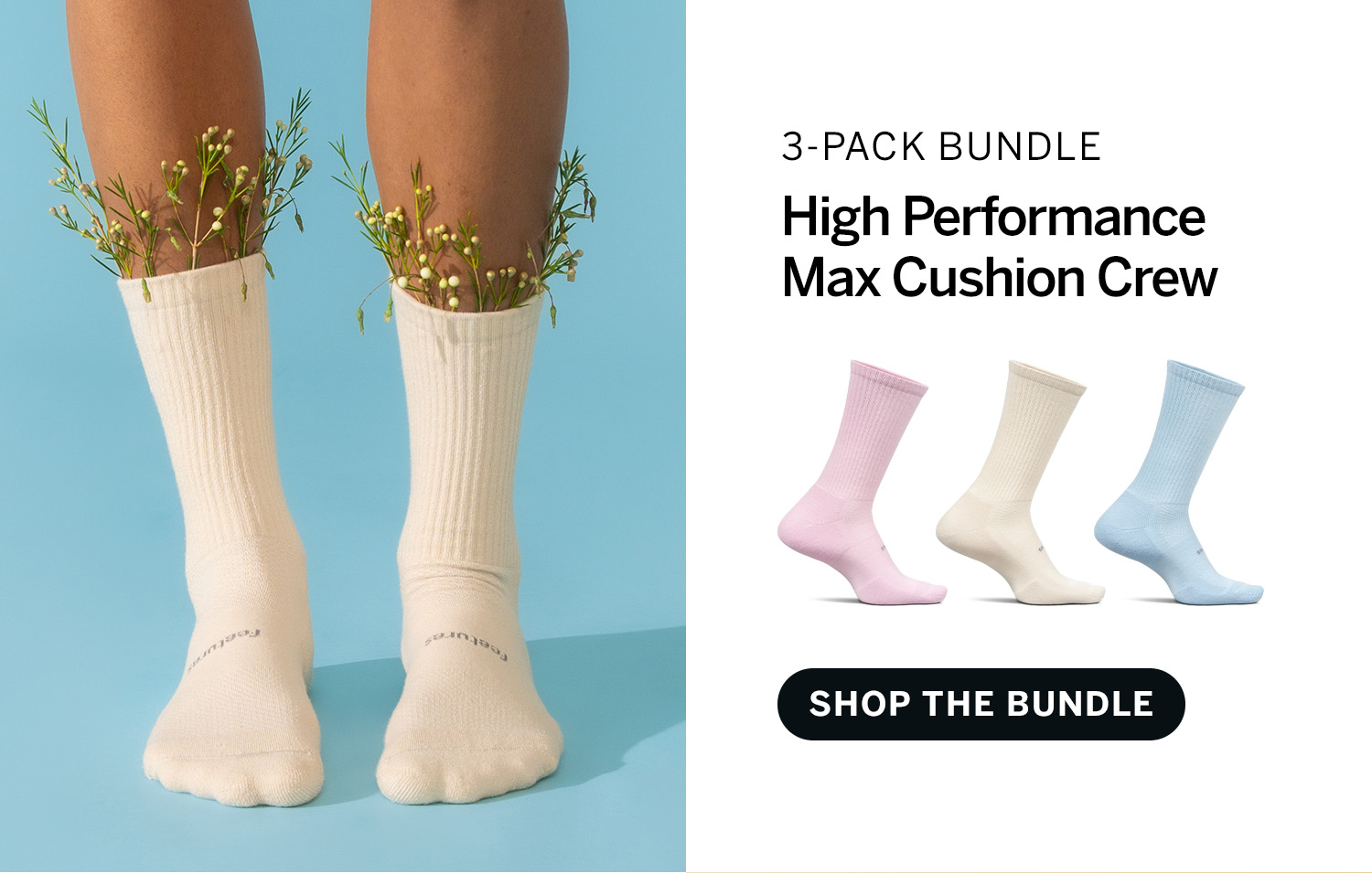 Shop 3-pack High Performance Max Cushion Crew
