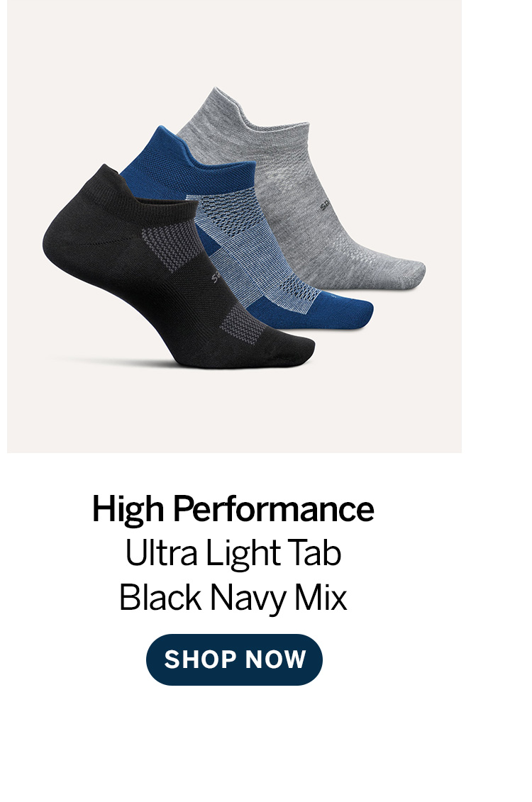 High Performance Ultra Light Tab Black Navy Mix