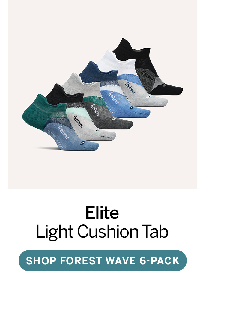 Elite Light Cushion Tab Forest Wave 6 Pack