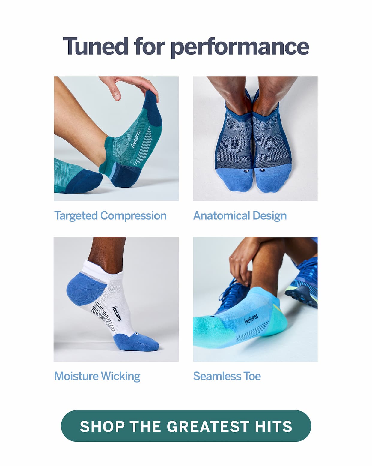 Tuned for performance. Shop the greatest hits. 