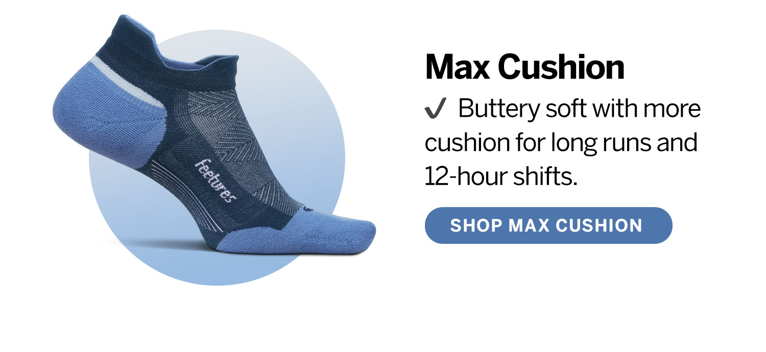Feetures Elite Max Cushion running sock