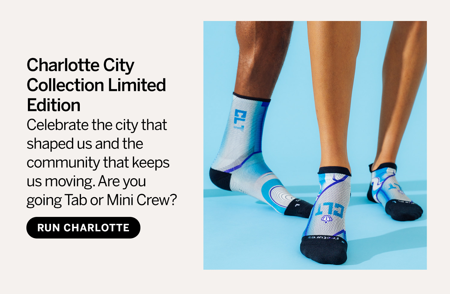 Charlotte City  Collection Limited Edition. Run Charlotte.