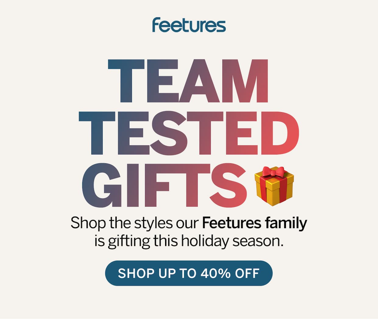 Team Tested Gifts. Shop up to 40% off