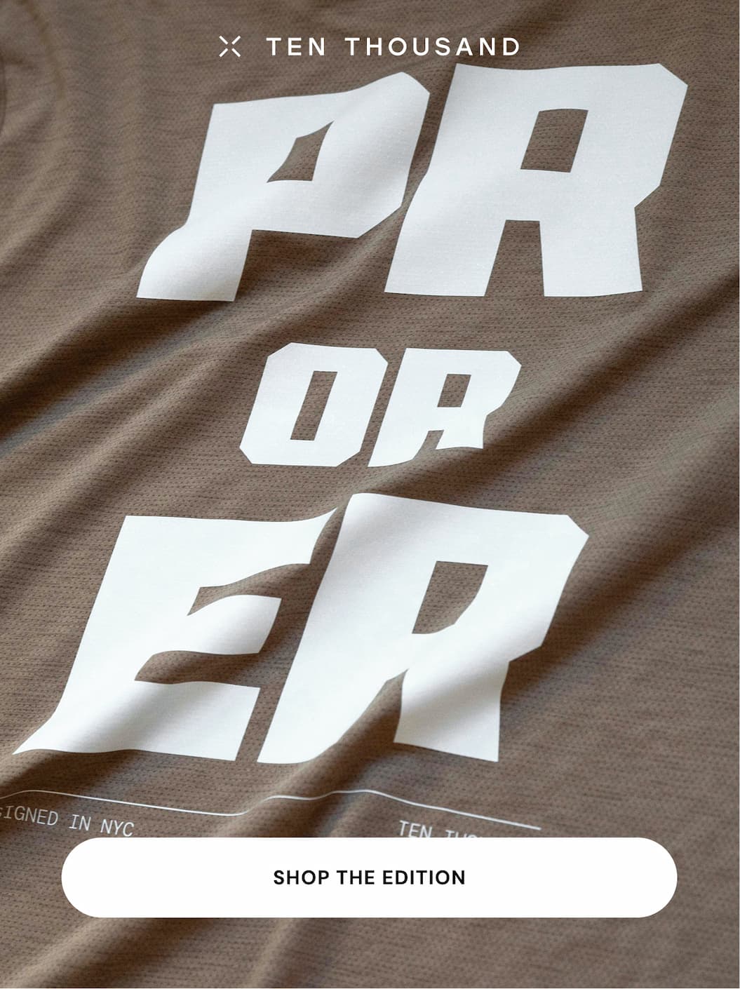 PR or ER Edition Interval Shirt