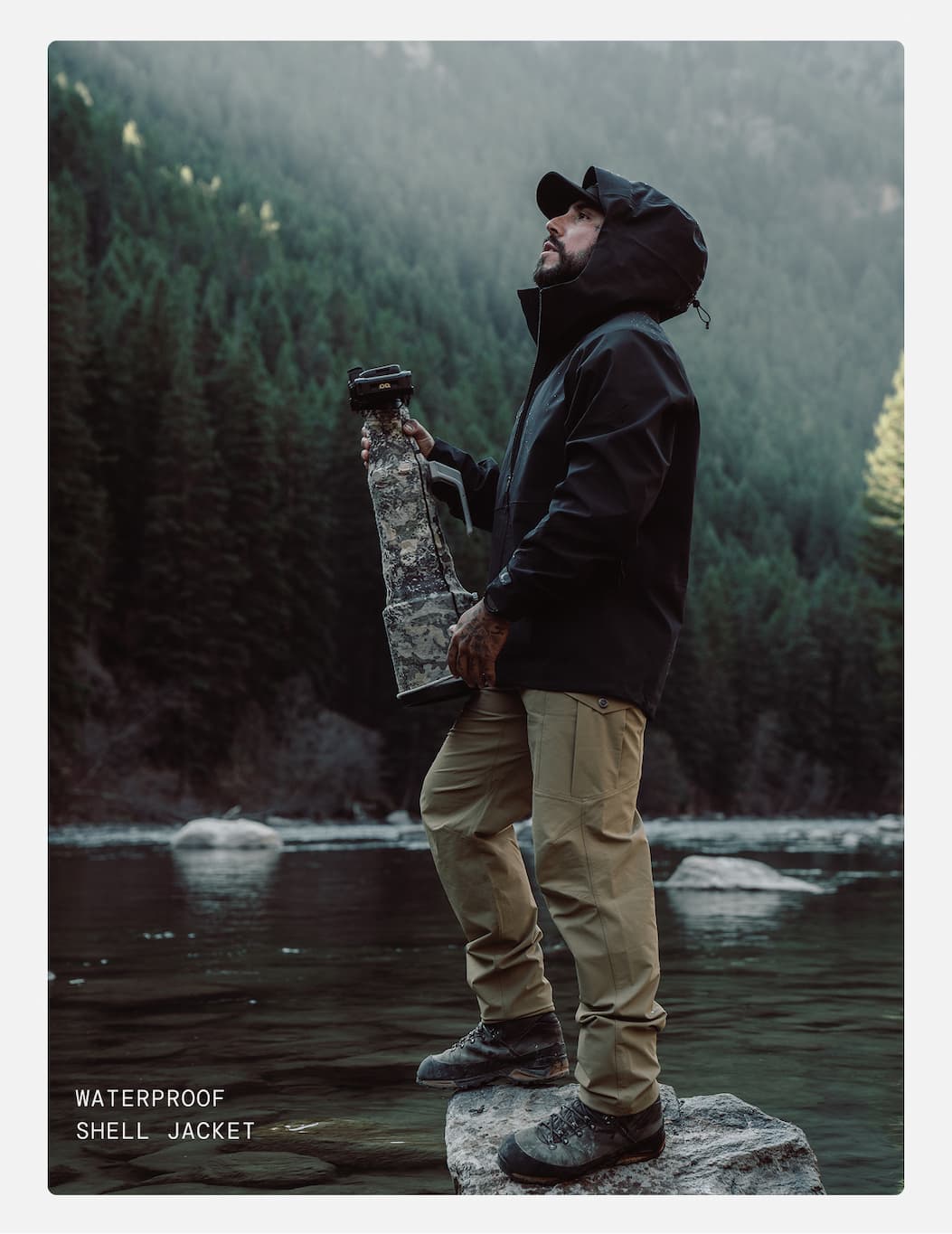 Active Imagery: Waterproof Shell Jacket