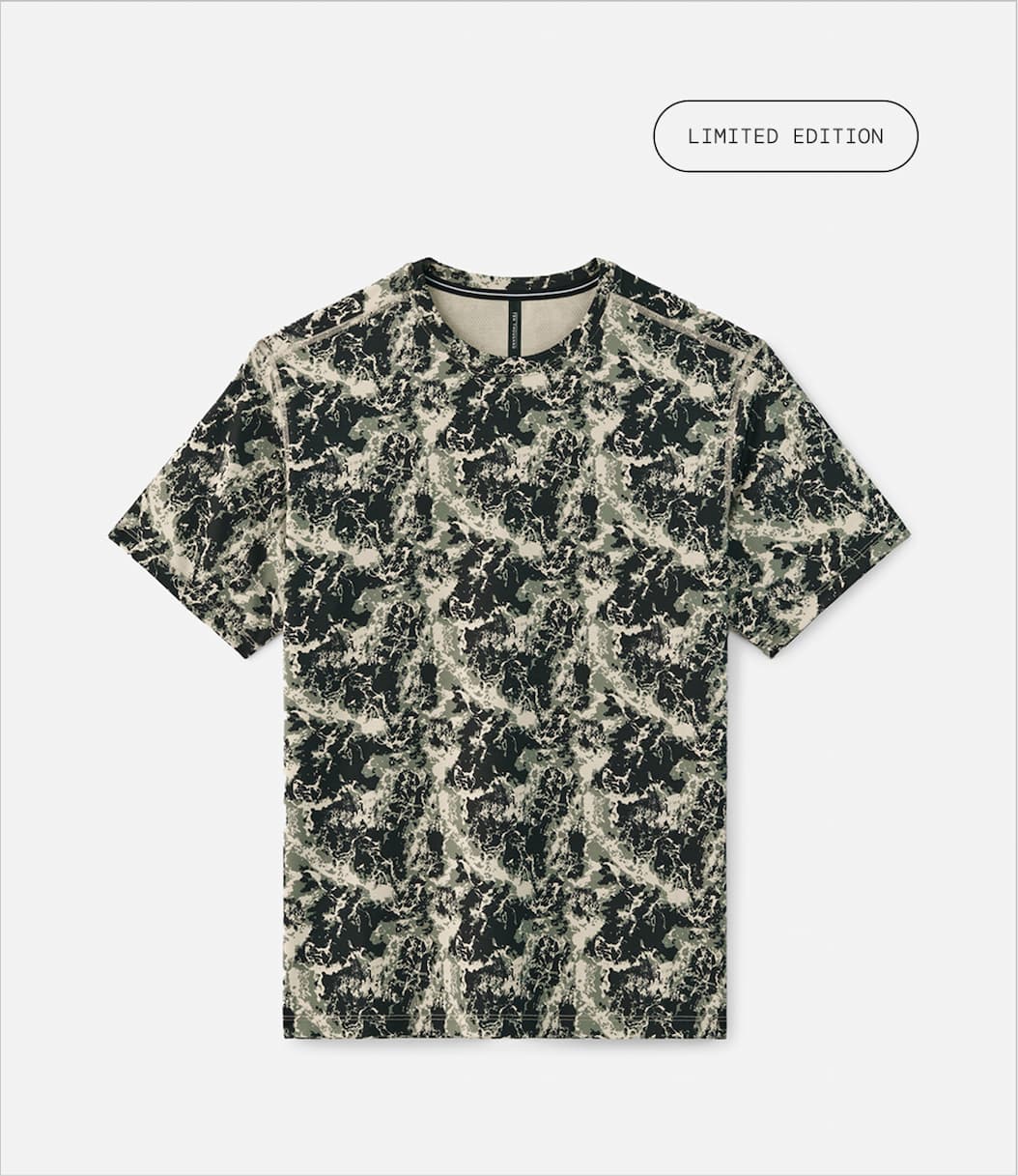 Product Image: Interval Training Shirt in Serpentine Camo