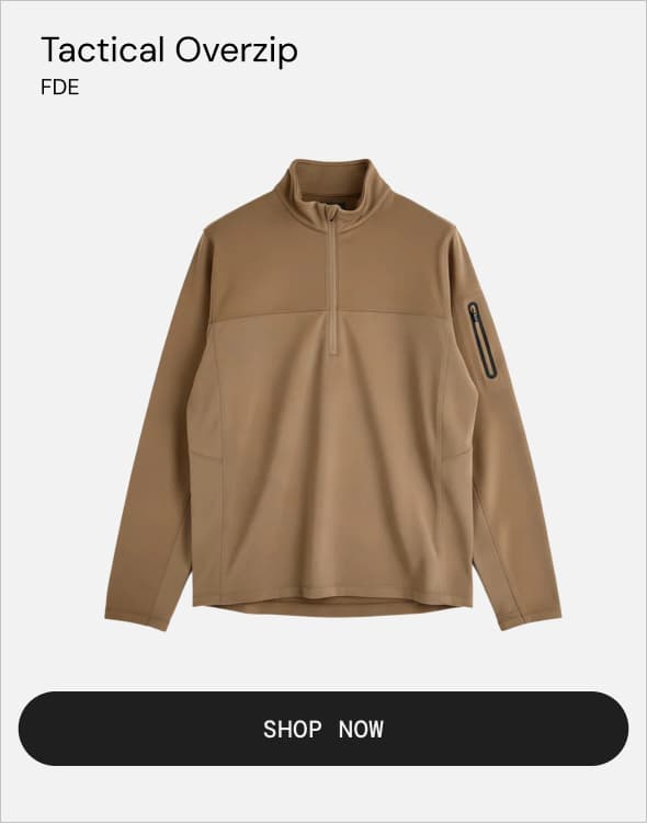 Flat Dark Earth Tactical Overzip