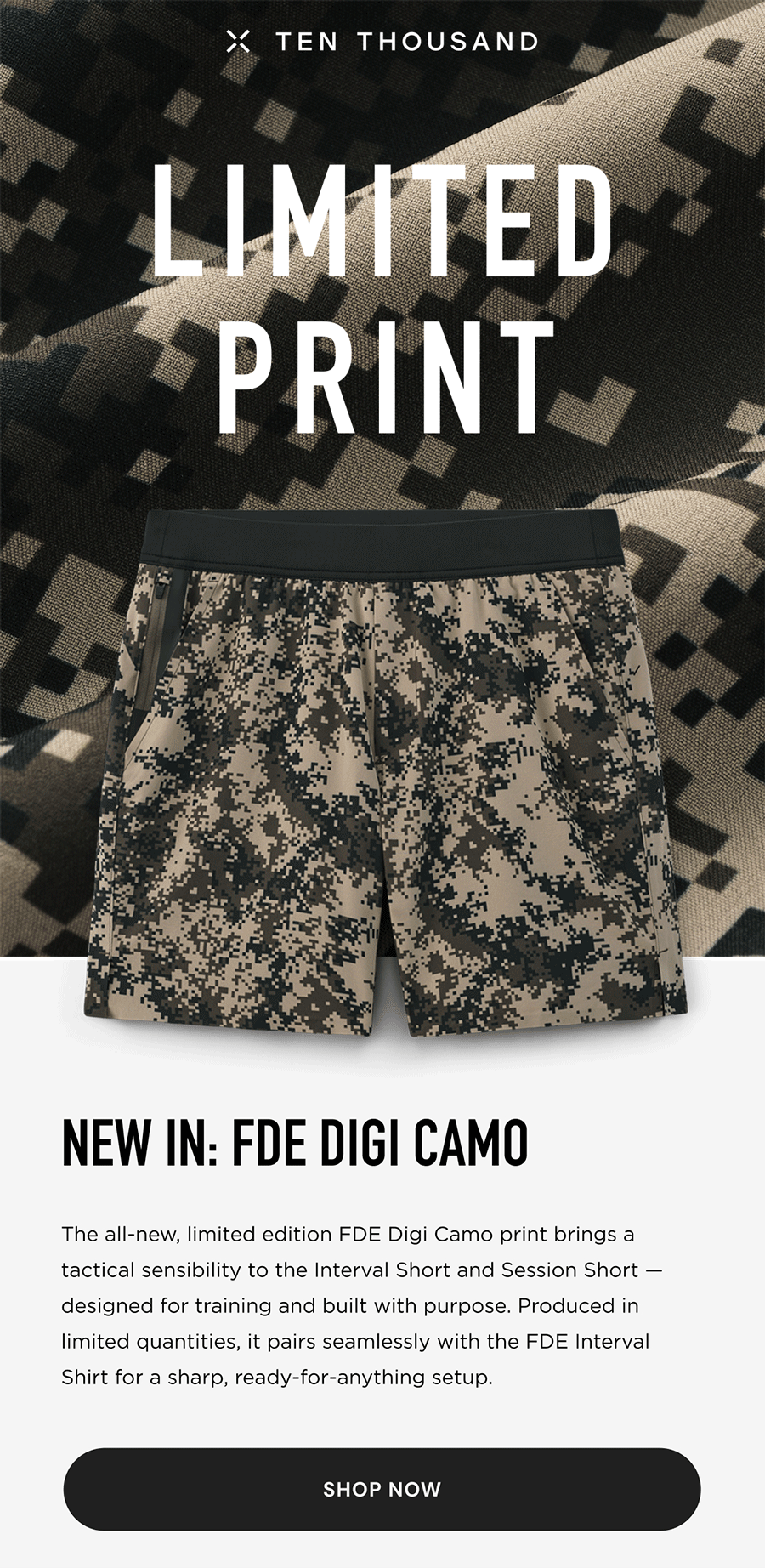 Limited Print: Digi Camo