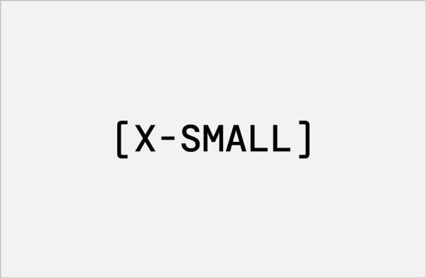 Extra Small Extra Small