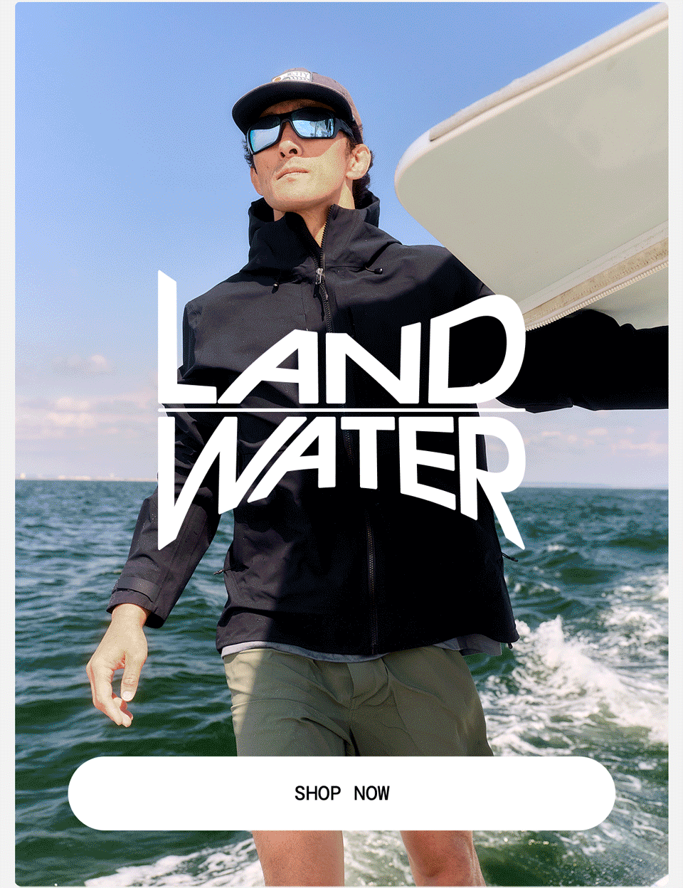 Land Water: Gif of New Collection. Shop Now