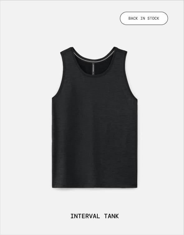 Shop Black Interval Tank