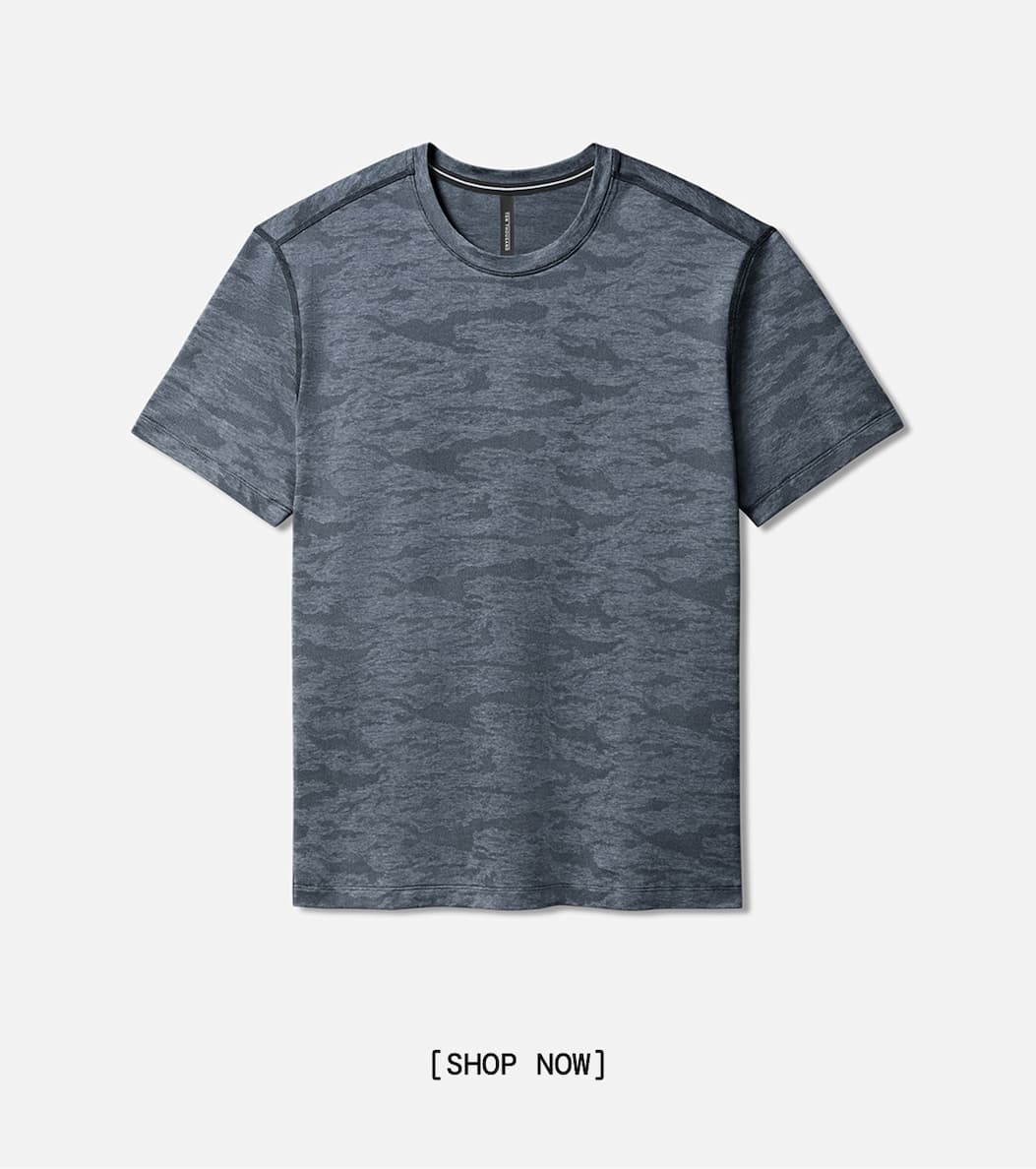 Product Image: Navy CamoKnit Shirt