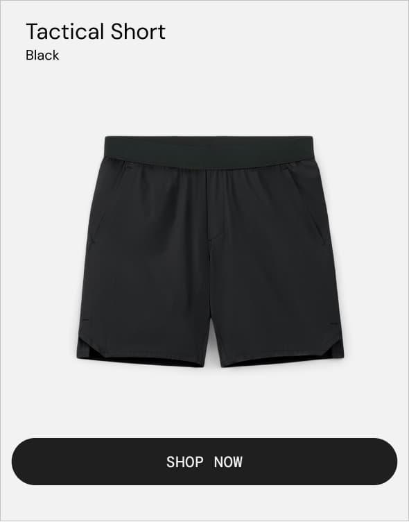 Black Tactical Short