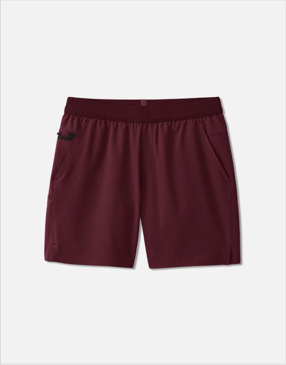 Shop Maroon Red Output Short