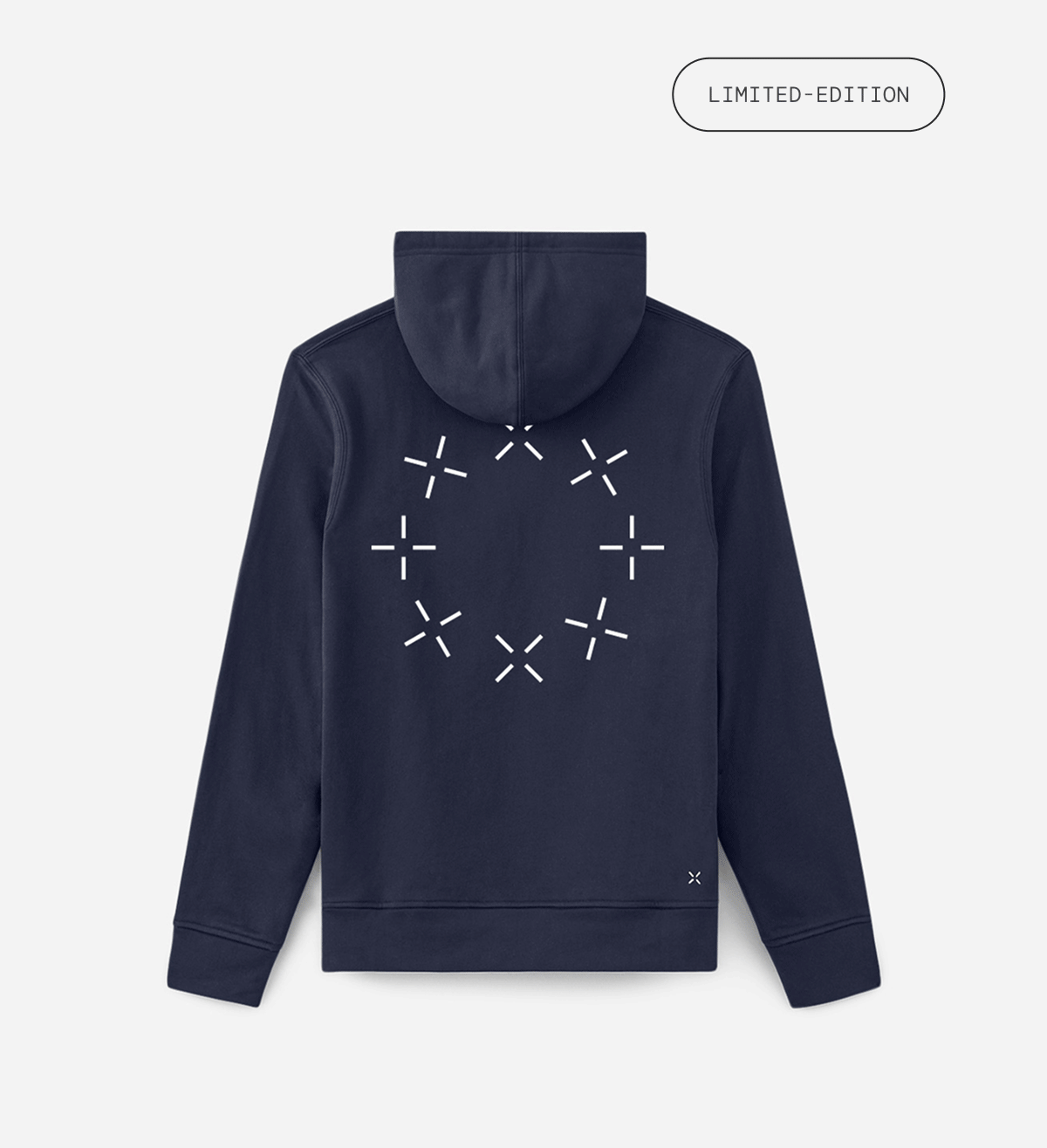 Gif Showing Front and Back of New Hoodie