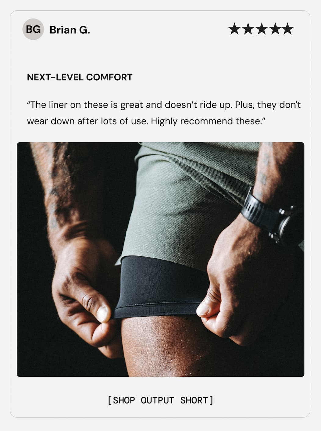 5-Star Review from Brian G.