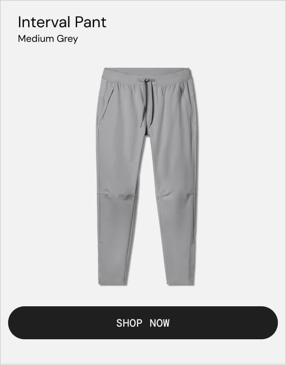 Medium Grey Interval Pant