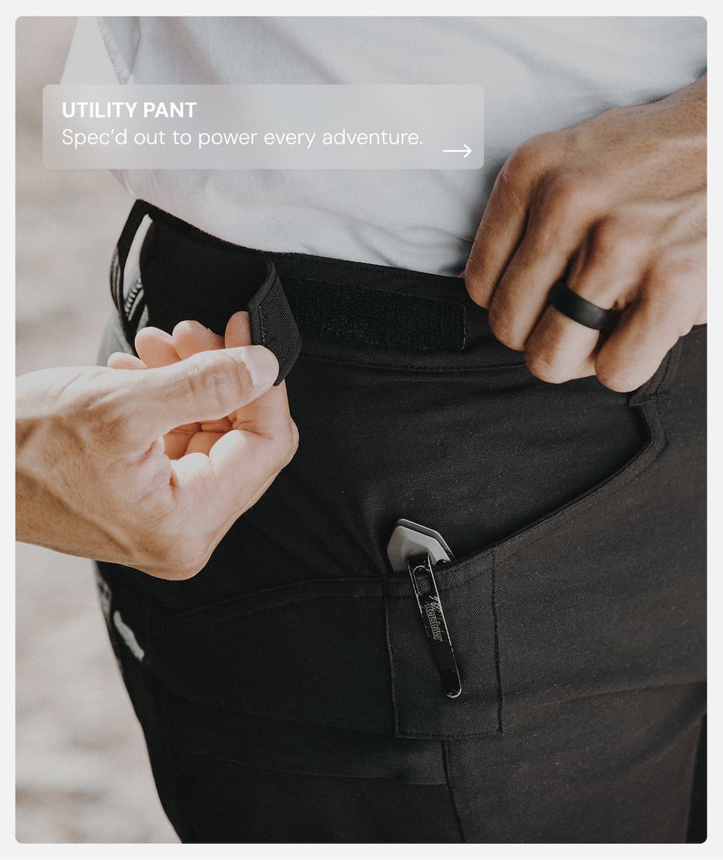 Shop the Utility Pant: Spec’d out to power every adventure.