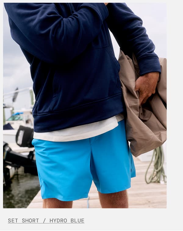 Shop Hydro Blue Set Short