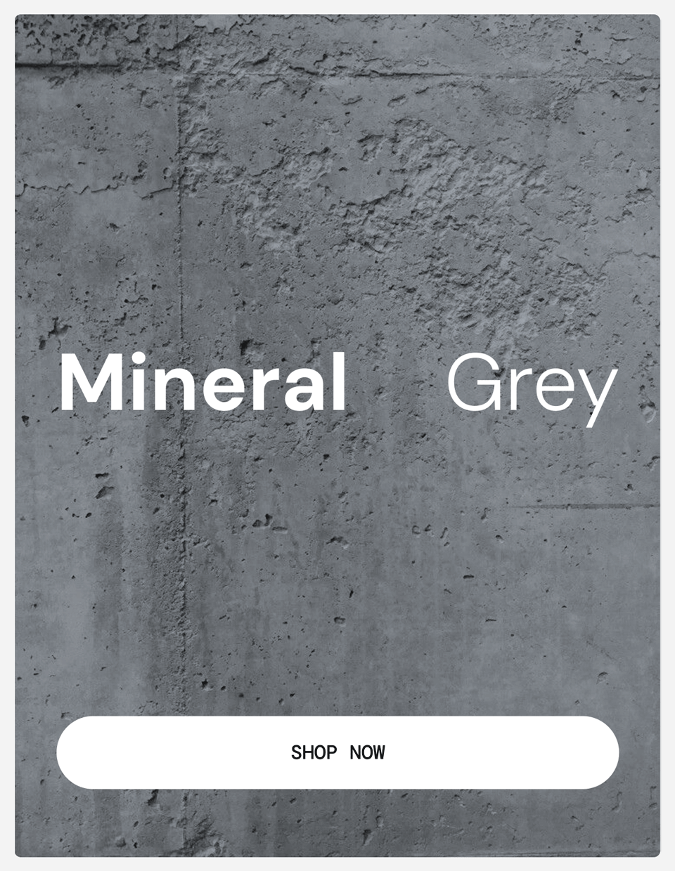 Mineral Grey: A Performance Staple