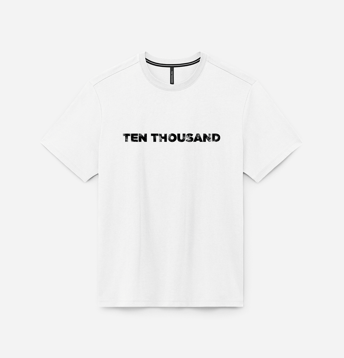Gif showing Front and Back of DHT Edition White Core Tee