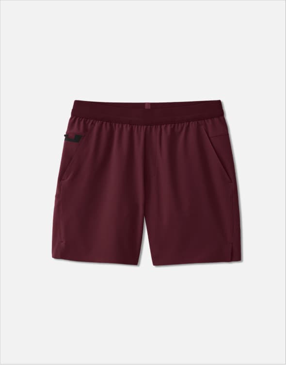 Shop 7" Inseam Maroon Red Output Short