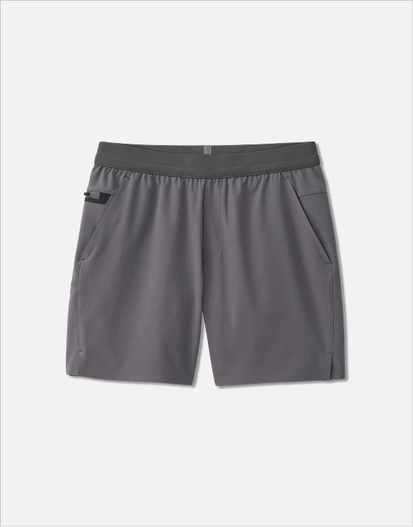 Shop Iron Grey Lined 7" Output Gym Short
