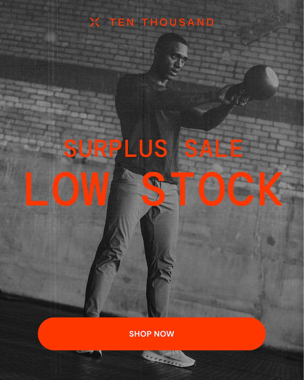 Low Stock Alert Surplus Sale