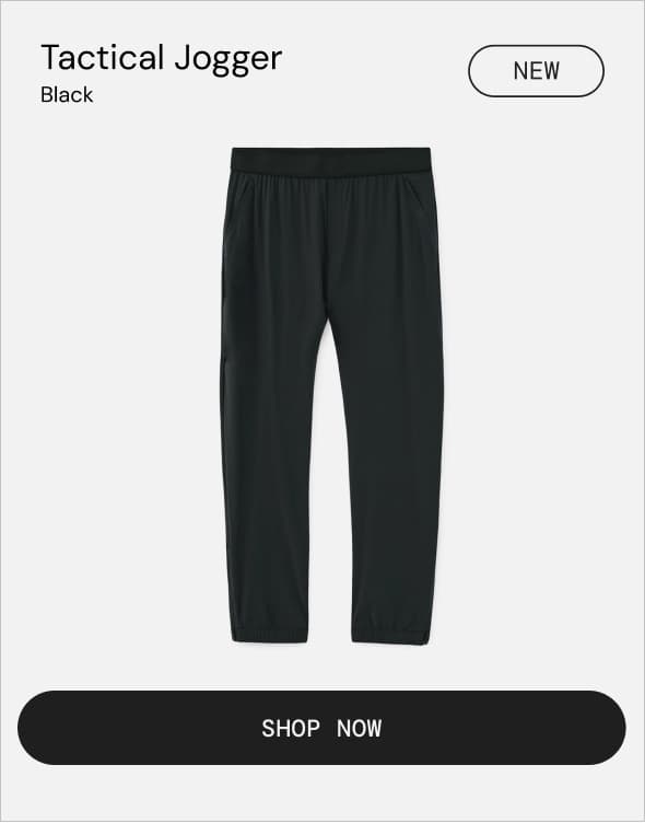 Black Tactical Jogger