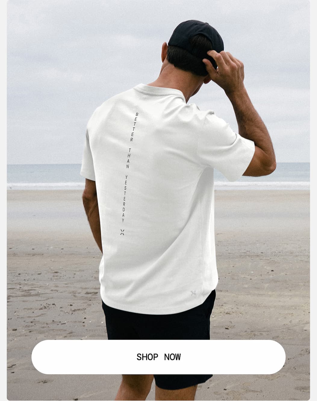 NEW: Limited-Edition White Better Than Yesterday Core Tee