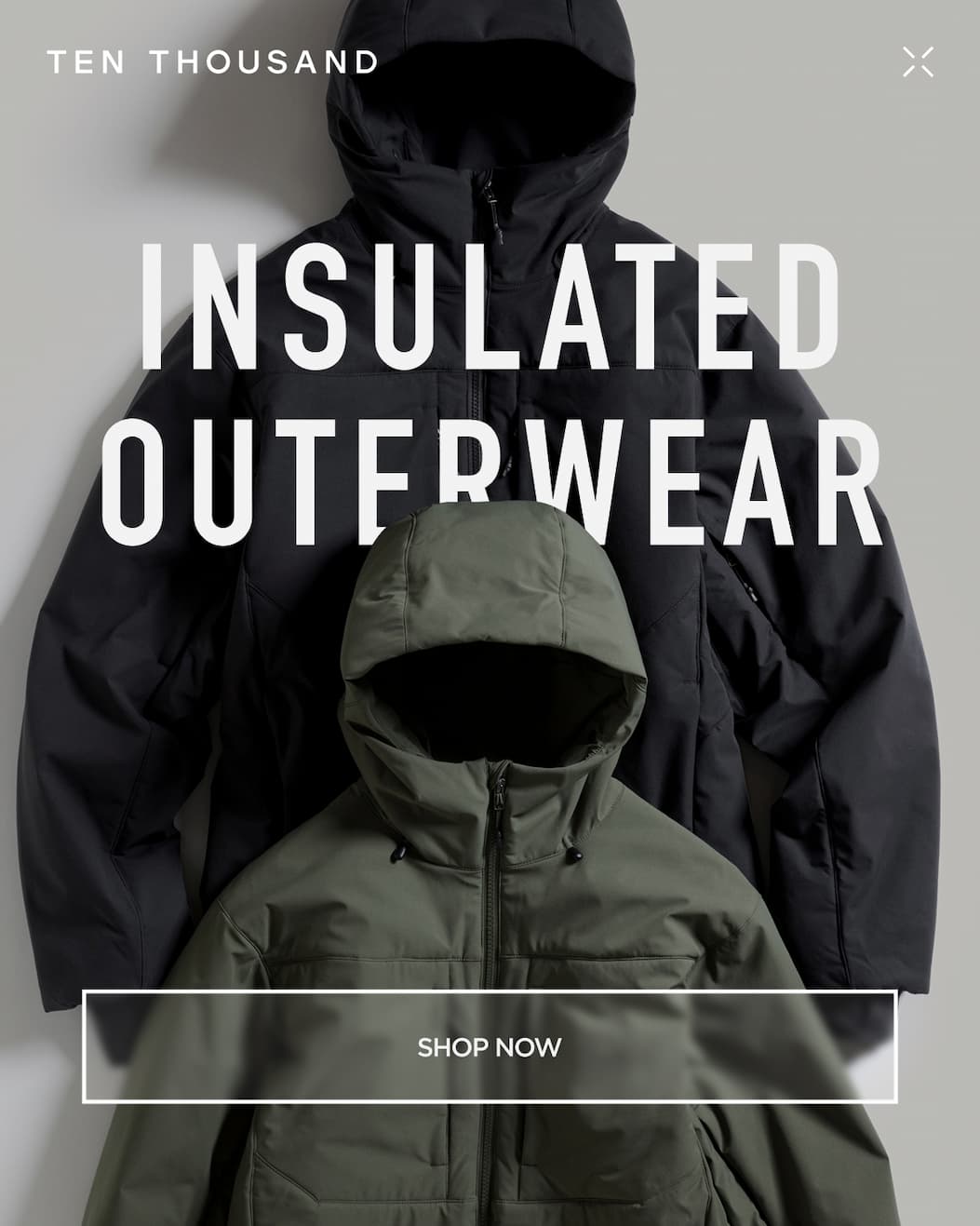 INSULATED OUTERWEAR | SHOP NOW