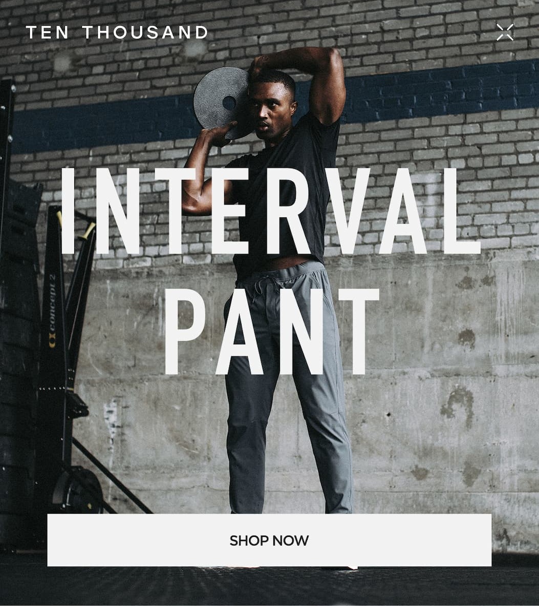 INTERVAL PANT | SHOP NOW INTERVAL PANT | SHOP NOW