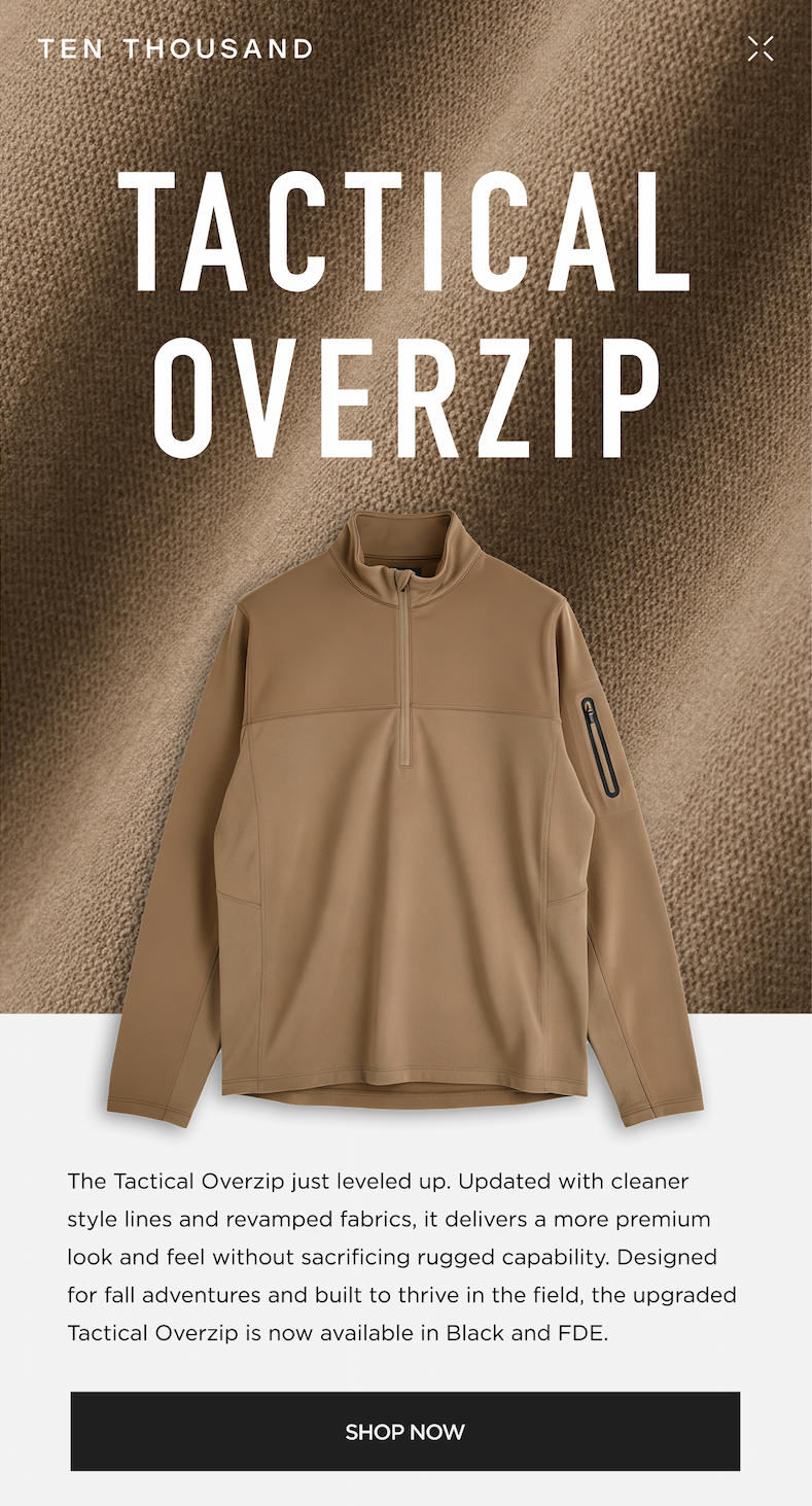 Tactical Overzip