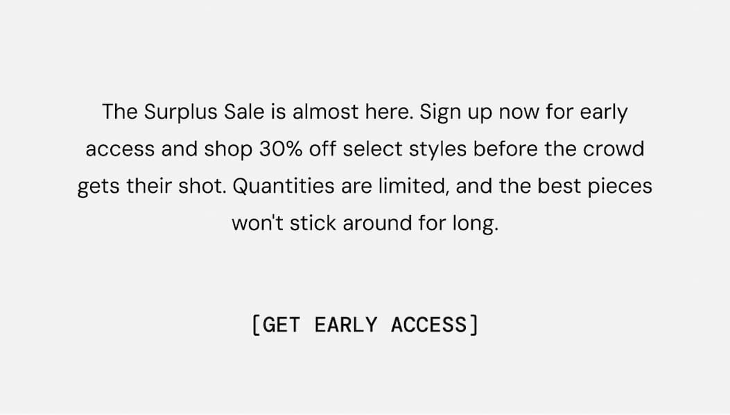 Get Early Access when you join our SMS Text List Get Early Access when you join our SMS Text List