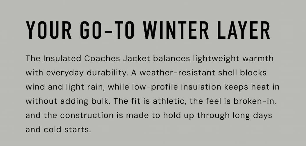 Your Go To Winter Layer
