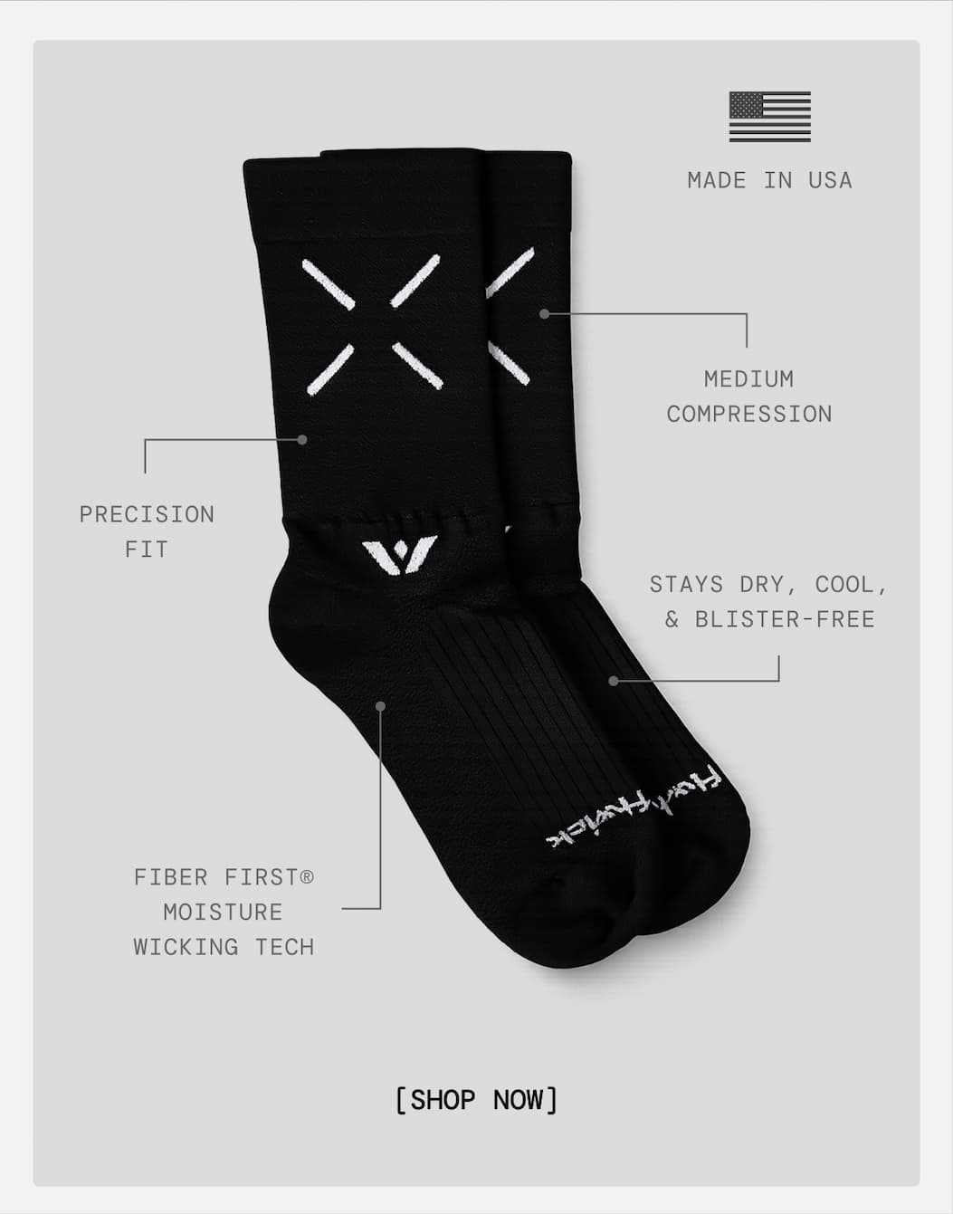 Product Details of Swiftwick Sock - Made in USA