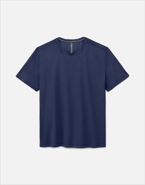 Shop Navy Session Running Shirt