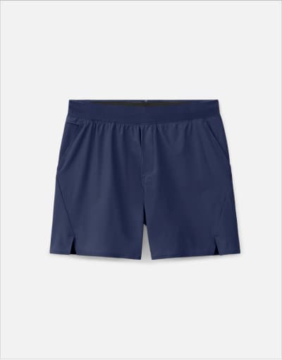 Shop the Navy Blue 6.5 Inch Inseam Set Short