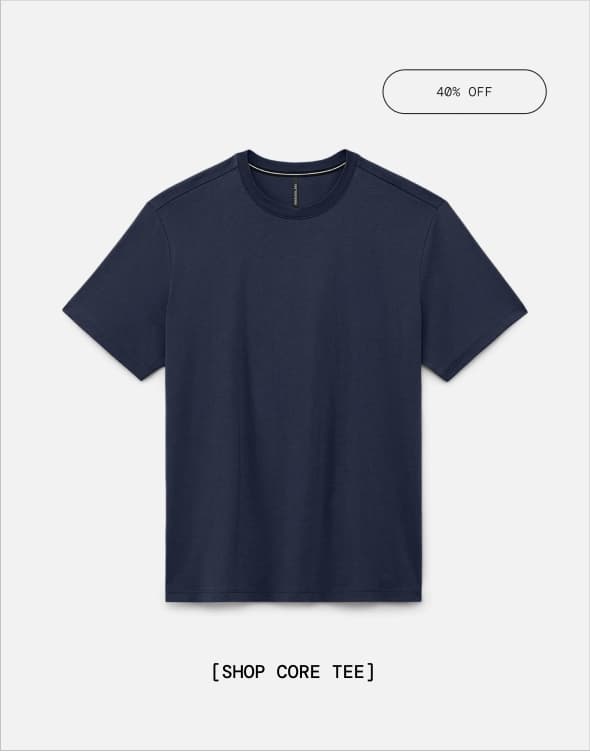 Sho Navy Blue Core Tee