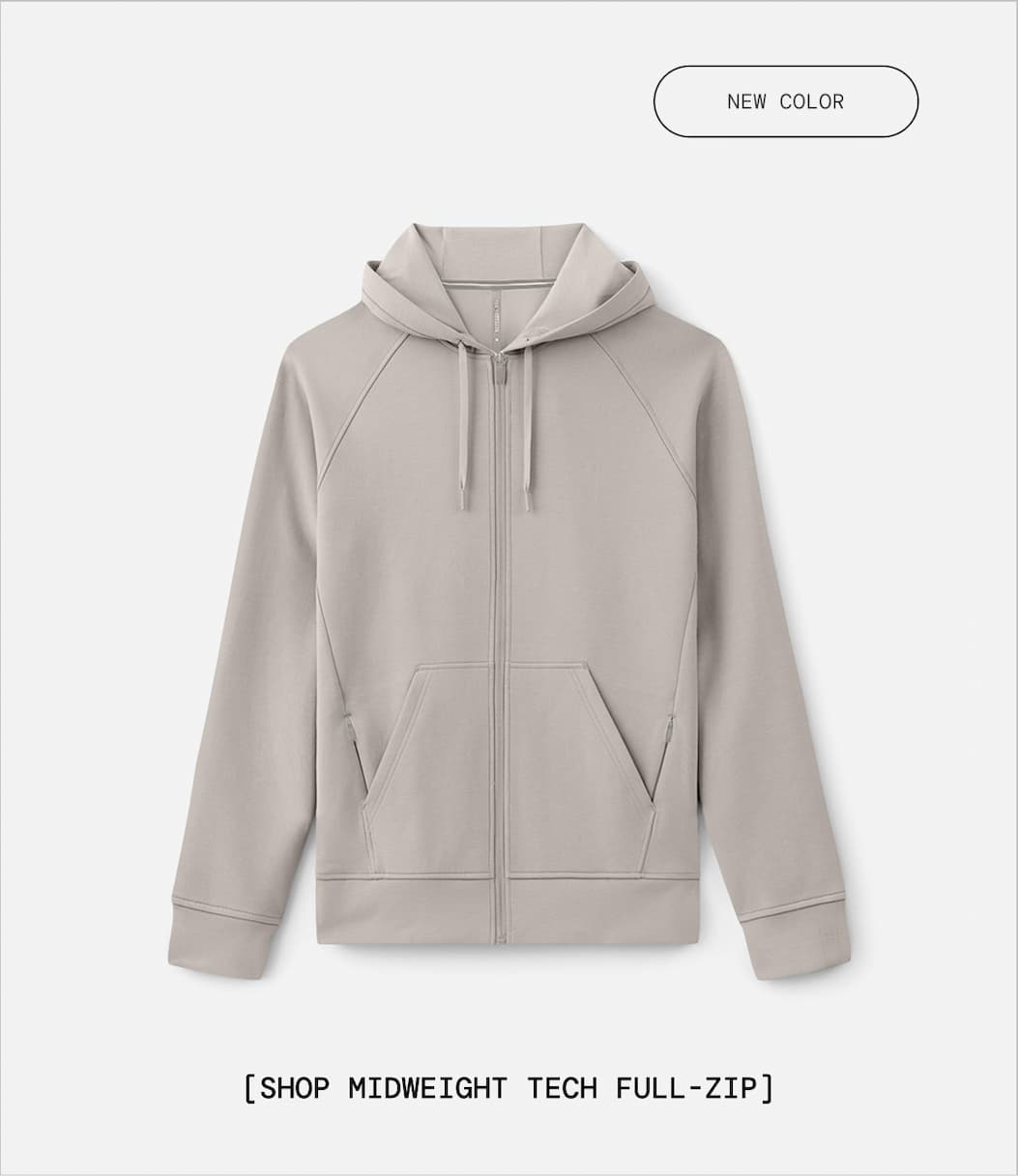 PDP Image: Cloud Grey FZ MWT Hoodie